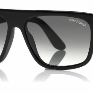 Tom Ford FT0628 Cecilio-02 01B Shiny Black/Gradient Smoke Men's Sunglasses