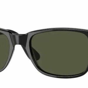 Persol 0PO 3288S 95/31 Black/Green Men's Sunglasses