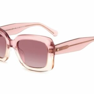 Kate Spade Bellamy/S 035J/3X Pink/Burgundy Shaded Rectangular Women's Sunglasses