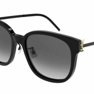 Saint Laurent SL M48S_C/K 002 Black/Grey Gradient Square Women Sunglasses
