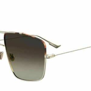 Christian Dior Diormonsieur 2 024W/86 Gold Beige Havana Sunglasses