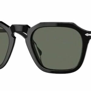 Persol 0PO 3292S 95/58 Black/Green Polarized Unisex Sunglasses