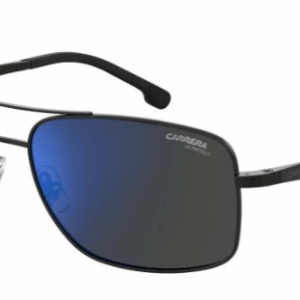 Carrera 8040/S 0807/XT Black/Gray Blue Mirrored Men's Sunglasses