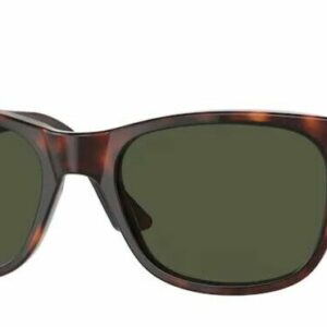 Persol 0PO3291S 24/31 Havana/ Green Rectangle Men's Sunglasses