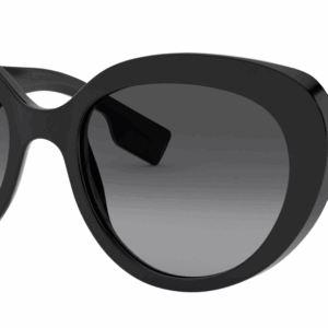 Burberry BE4298 3001T3 Black/Grey Gradient Cat Eye Women's Sunglasses