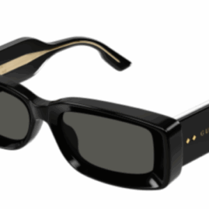 Gucci GG1528S 001 Black/Grey Rectangular Women's Sunglasses