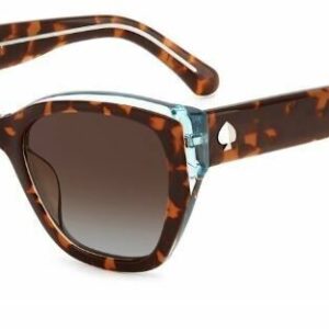 Kate Spade Yolanda/S 0086/LA Havana/Brown Gradient Polarized Women's Sunglasses