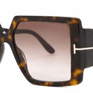 Tom Ford FT0790 52F Dark Havana/ Brown Gradient Square Women's  Sunglasses