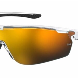 Under Armour Ua 7001/S 0MNG/50 Crystal Black/Blue Grad Teen Unisex Sunglasses
