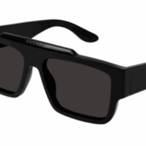 Gucci GG1460S 001 Black/Grey Square Men's Sunglasses