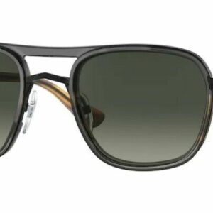 Persol 0PO 2484S 114671 Black Stiped Brown/Grey Gradient Unisex Sunglasses