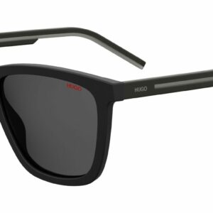 Hugo 1047/S 0003/IR Matte Black/Gray Blue Sunglasses