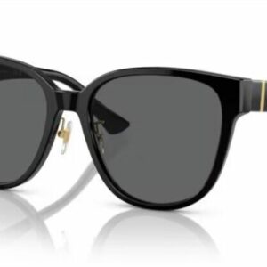 Versace 0VE4460D GB1/87 Black / Dark grey Square Women's Sunglasses