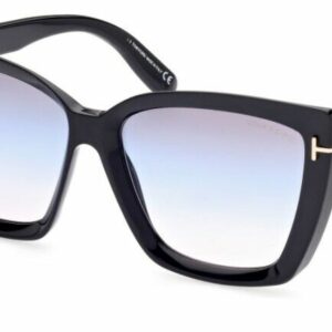 Tom Ford FT 0920 Scarlet 02 01B Shiny Black Blue/Pink Gradient Women Sunglasses