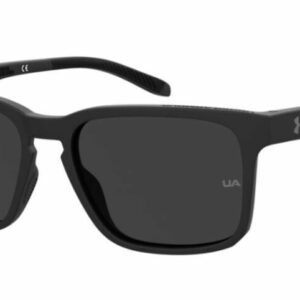 Under Armour UA Assist 2 0003/IR Matte Black/Gray Rectangle Men's Sunglasses