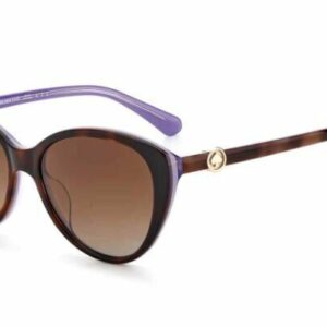 Kate Spade Visalia/G/S 0086/LA Havana/Brown Polarized Cat Eye Women's Sunglasses