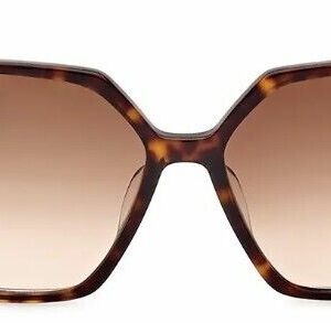 Tom Ford FT1039 Joanna 52H Shiny Dark Havana/Brown Polarized Women's Sunglasses