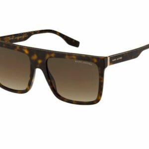 Marc Jacobs MARC-639/S 0086/HA Havana/Brown Gradient Rectangle Men's Sunglasses