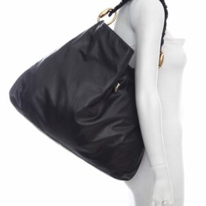 Gucci Black Leather Tote