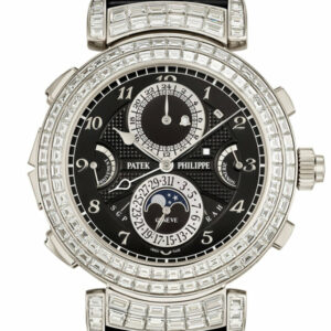 Patek Philippe Grand Complications Black Opaline Dial Watch 6300/400G-001