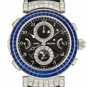 Patek Philippe Grand Complications Black Opaline Dial Watch 6300/401G-001