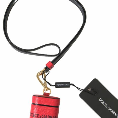Dolce & Gabbana DG Logo Keychain Red