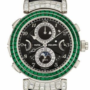 Patek Philippe Grand Complications Ebony Black Opaline Dial Watch 6300/403G-001