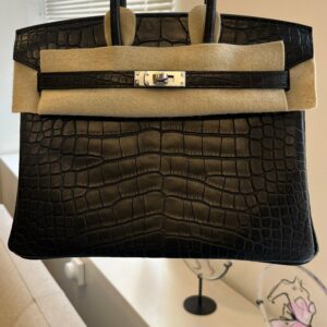 Hermes Birkin 25cm Matte Alligator