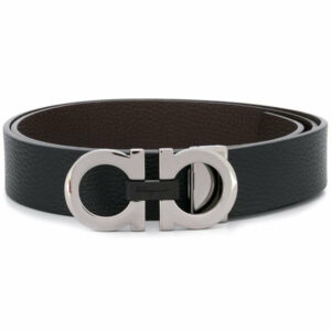 Ferragamo Gancini Leather Belt