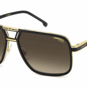 Carrera 1070/S 146 86 Black gold/Black Brown Green Anti-Reflex Men's Sunglasses