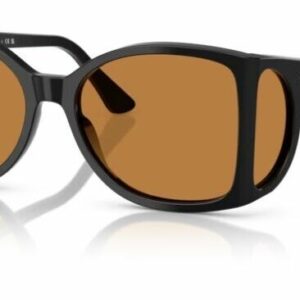 Persol 0PO0005 95/53 Black/Yellow Round Shaped Men's Sunglasses