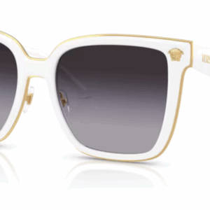 Versace 0VE2278D 314/8G White/Grey Gradient Cat Eye Women's Sunglasses