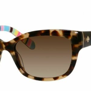 Kate Spade Johanna/S 0X03/Y6 Camel Tortoise Tripe Gradient Sunglasses