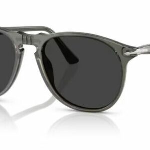 Persol 0PO9649S 110348 Smoke/  Polar black Oval Men's Sunglasses