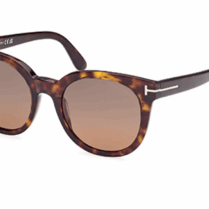 Tom Ford Moira FT1109 52H Brown/Cat eye Polarized Women's Sunglasses