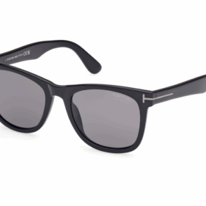 Tom Ford KEVYN FT1099-N 01D Shiny Black/Smoke Square Men's Sunglasses