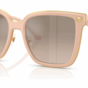 Versace 0VE2278D 54946I Nude/Brown Gradient Grey Mirror SquareWomen's Sunglasses