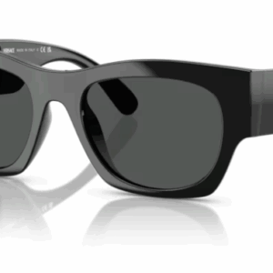 Versace 0VE4479U 536087 Black/Dark Grey Soft Square Men's Sunglasses
