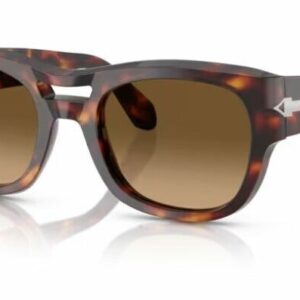 Persol 0PO0064S 24/M2 Havana/Brown Gradient Soft Square 54mm Men's Sunglasses