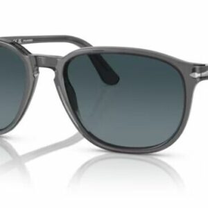 Persol 0PO3019S 1196S3 Trans Grey/Blue Gradient Polarize 55mm Men's Sunglasses