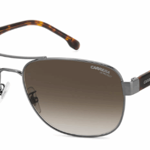 CARRERA C FLEX 02/G/S TZ2-DKRUTH/HA Brown Soft Square Men's Sunglasses
