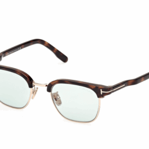 Tom Ford FT1119-D 52N Dark Havana/Green Square Men's Sunglasses