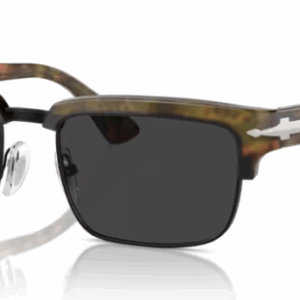 Persol 0PO3354S 108/48 Dark Havana/Black Polarized Rectangle Men's Sunglasses