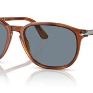 Persol 0PO3019S 96/56 Terra di siena/Blue Square Shaped 52mm Men's Sunglasses