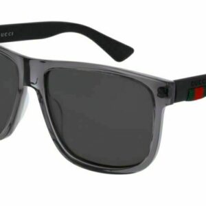 Gucci Gg0010s 004 Black Polarized Men's  Square Sunglasses