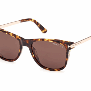 Tom Ford SINATRA FT1104 52E Dark Havana/Brown Square Men's Square Sunglasses