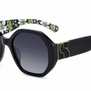 Kate Spade FLYNNIE/G/S 807 Black Rectangular Women's Sunglasses