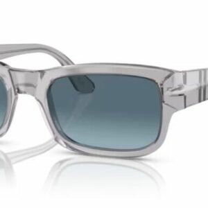 Persol 0PO3326S 309/Q8 Transparent grey/Azure Gradientblue 57mm Men's Sunglasses