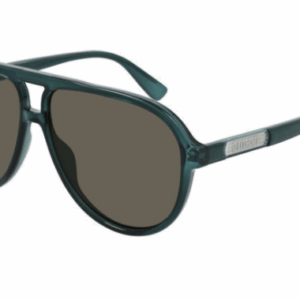 Gucci GG0935S 008 Blue/Brown Oval Women's Sunglasses