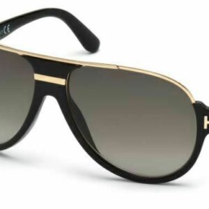Tom Ford Dimitry FT0334 O1P Black Gradient Green  Men's sunglasses